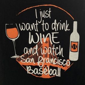 San Francisco Giants Wine Tshirt